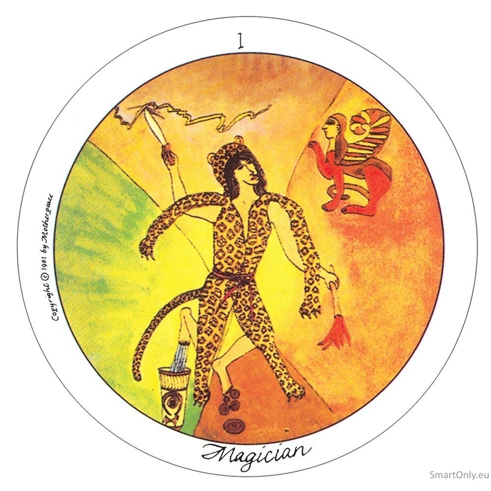 Mini Motherpeace Round Taro kortos US Games Systems 2