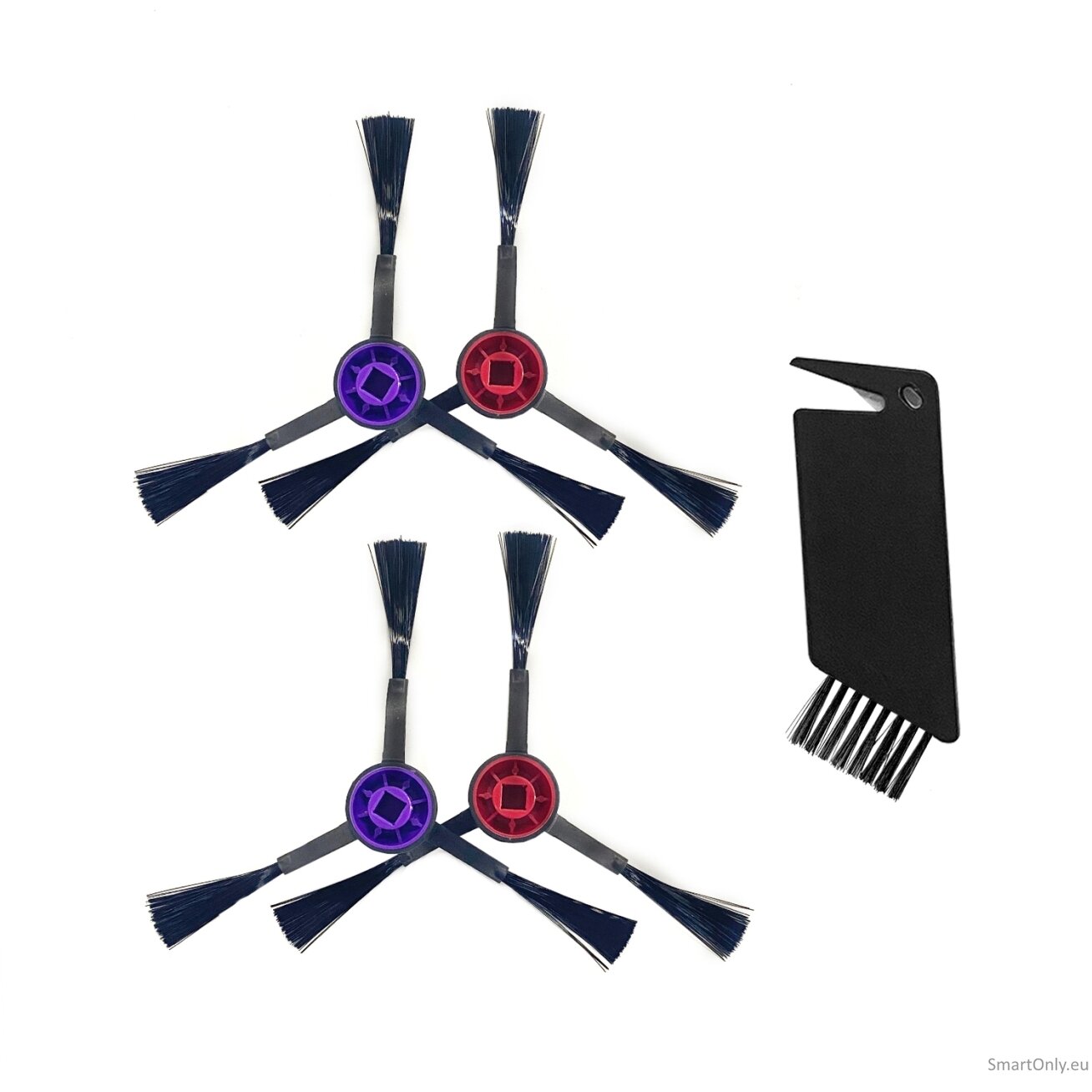 Midea M9 Spare parts kit: 2x Side Brushes L, 2x Side Brushes R, 1x Cleaning Brush