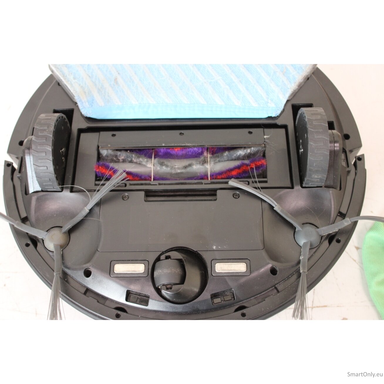 Midea | Robot Vacuum Cleaner | M7 Evo | Dry | Lithium ion | 5200 mAh | Dust capacity 0.43 L | 1500 Pa | Black | NO ORIGINAL PACKAGING, MISSING MANUAL, SCRATCHES ON BACK | y 4