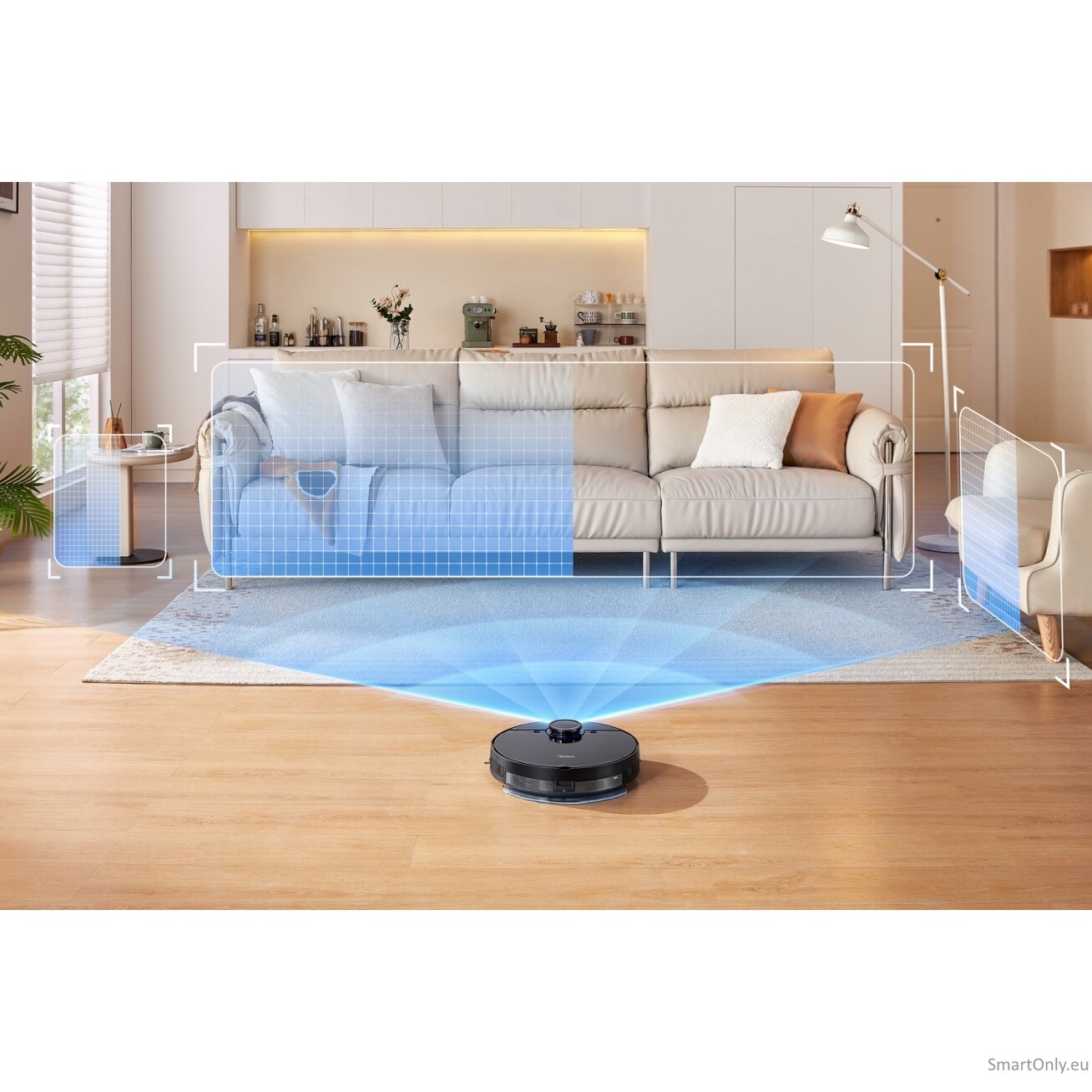 Midea Robot Vacuum Cleaner | M7 Evo | Dry | Lithium ion | 5200 mAh | Dust capacity 0.43 L | 8000 Pa | Black 8 Midea Robot Vacuum Cleaner | M7 Evo | Dry | Lithium ion | 5200 mAh | Dust capacity 0.43 L | 8000 Pa | Black 8