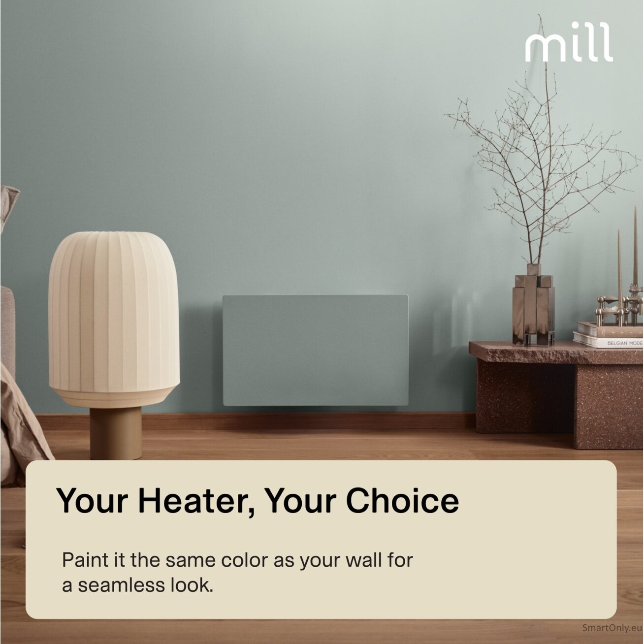 Mill Color Panel Heater | COLOR700DN | Panel Heater | 700 W | Suitable for rooms up to 9-12 m² | Matt White | IPX4 9 Mill Color Panel Heater | COLOR700DN | Panel Heater | 700 W | Suitable for rooms up to 9-12 m² | Matt White | IPX4 9
