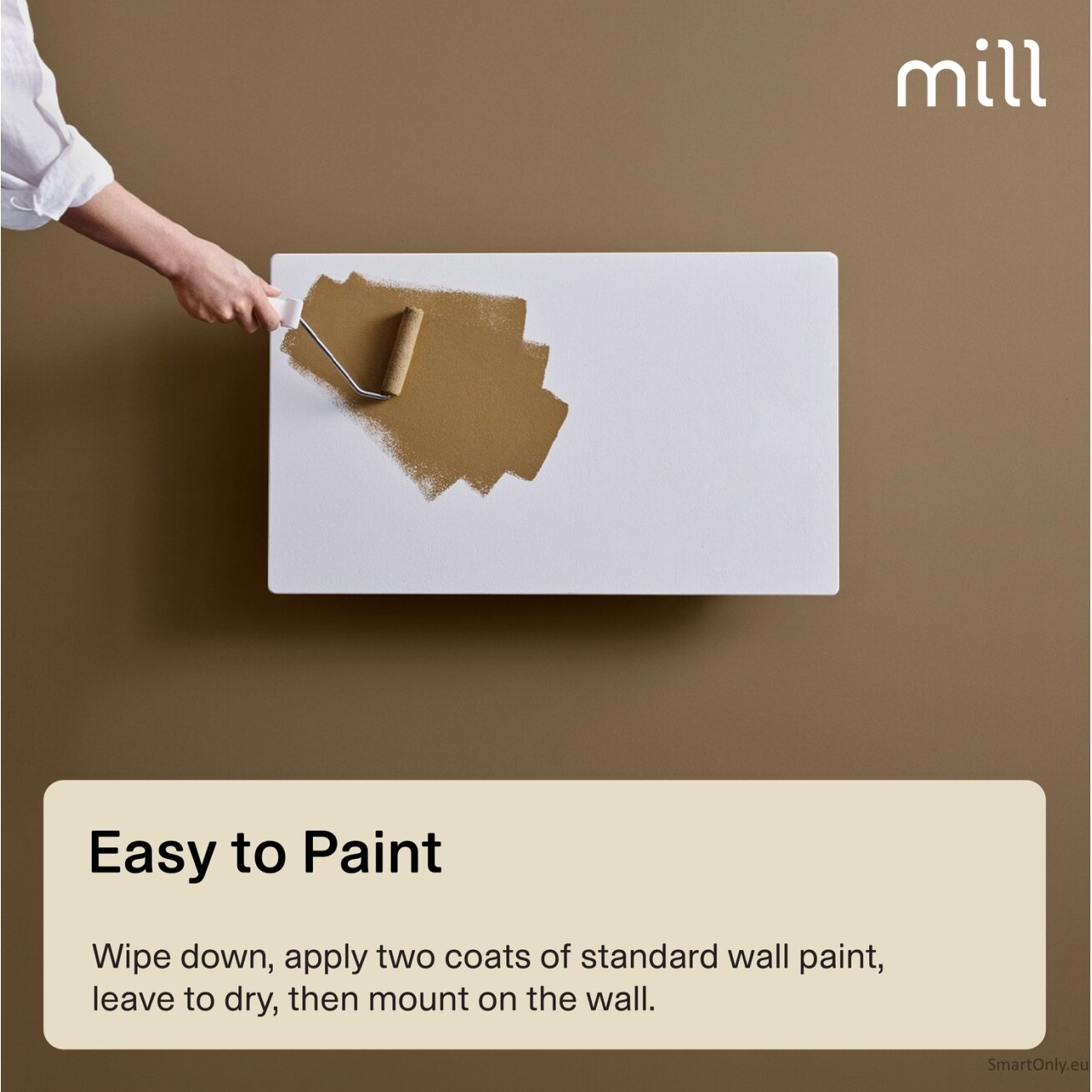 Mill Color Panel Heater, Wifi+App control | COLOR700WIFI4 | Panel Heater | 700 W | Suitable for rooms up to 9-12 m² | Matte White | IPX4 8