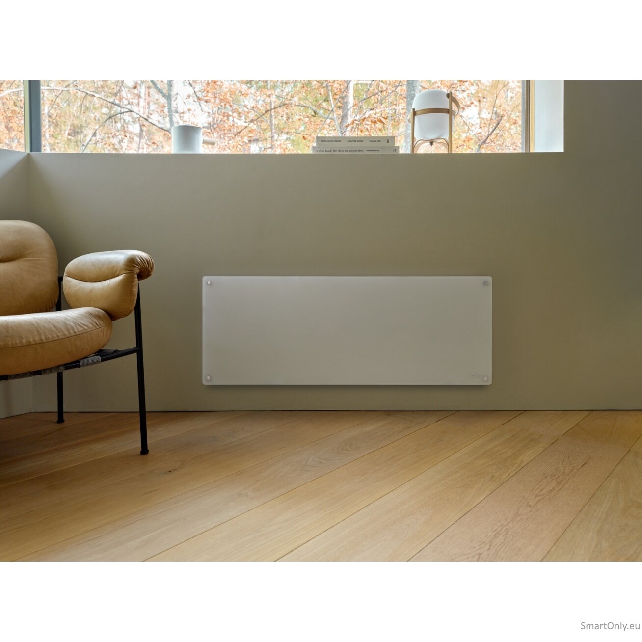 Mill Glass Smart WiFi Panel Heater Gen. 4 | GL1300WIFI4 | Panel Heater | 1300 W | Suitable for rooms up to 15-19 m² | White 1