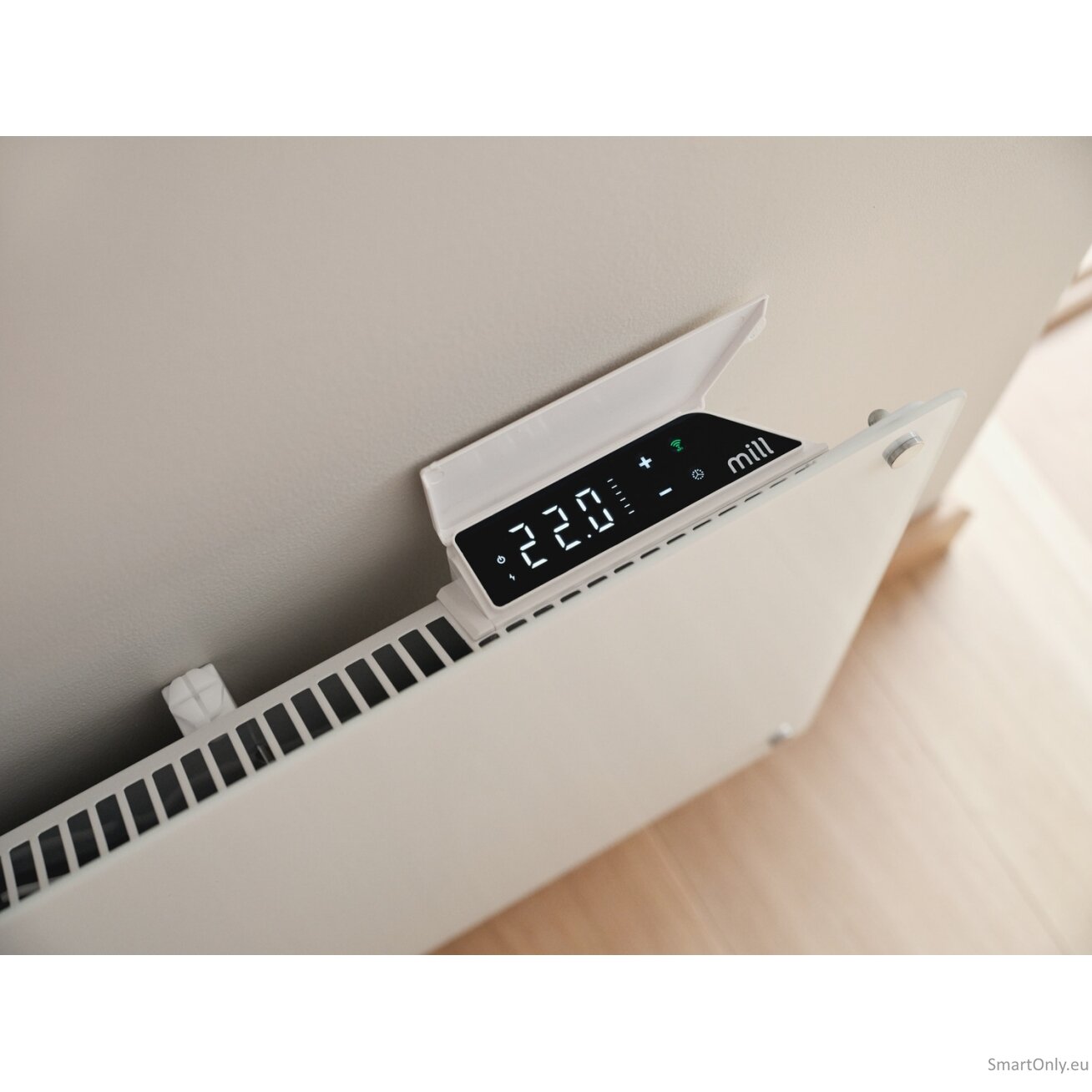 Mill Glass Smart WiFi Panel Heater Gen. 4 | GL1300WIFI4 | Panel Heater | 1300 W | Suitable for rooms up to 15-19 m² | White 2 Mill Glass Smart WiFi Panel Heater Gen. 4 | GL1300WIFI4 | Panel Heater | 1300 W | Suitable for rooms up to 15-19 m² | White 2