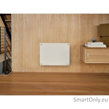 Mill Glass Smart WiFi Panel Heater Gen. 4 | GL400WIFI4 | Panel Heater | 400 W | Suitable for rooms up to 4-6 m² | White | IPX4