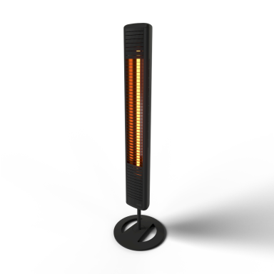 Mill Outdoor Heater OH2000ULGPFLOOR Patio heater 2000 W Black IP65