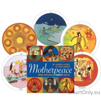 Mini Motherpeace Round Taro kortos US Games Systems