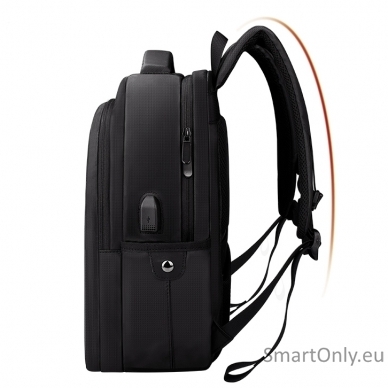 MiniMu USB Backpack All Black 1