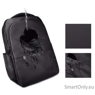 MiniMu USB Backpack All Black 7