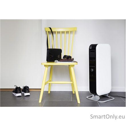Mill | Heater | AB-H1000DN | Oil Filled Radiator | 1000 W | Number of power levels 3 | Suitable for rooms up to 12-16 m³ | White 12 Mill | Heater | AB-H1000DN | Oil Filled Radiator | 1000 W | Number of power levels 3 | Suitable for rooms up to 12-16 m³ | White 12