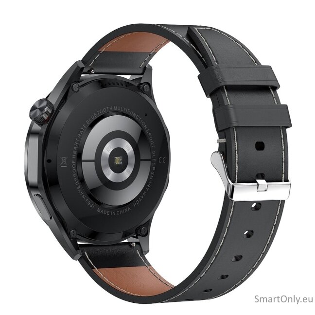Microwear GT4 Max smart watch Black Leather 3 Microwear GT4 Max smart watch Black Leather 3