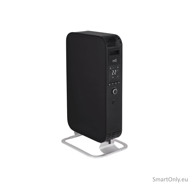 Mill | Heater | OIL1500WIFI3 Gentle Air | Oil Filled Radiator | 1500 W | Suitable for rooms up to 22 m² | Black 9 Mill | Heater | OIL1500WIFI3 Gentle Air | Oil Filled Radiator | 1500 W | Suitable for rooms up to 22 m² | Black 9
