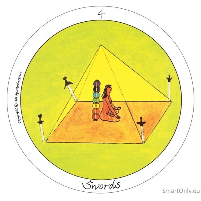 Mini Motherpeace Round Taro kortos US Games Systems 5