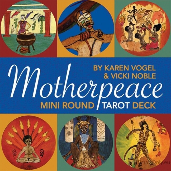 Mini Motherpeace Round Taro kortos US Games Systems 8 Mini Motherpeace Round Taro kortos US Games Systems 8