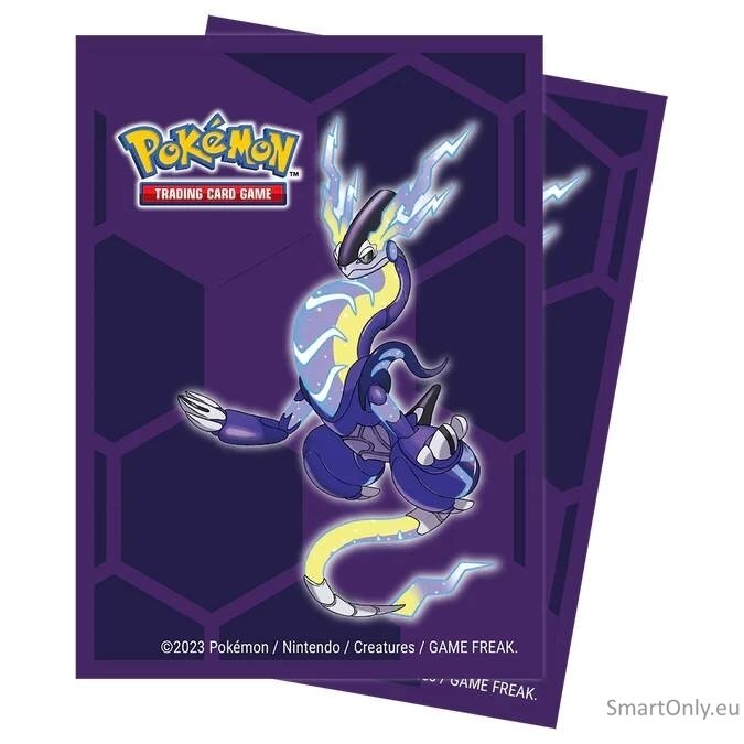 Miraidon Standard apsauginės kortų įmautės (65 kortoms) Pokémon Ultra Pro 2