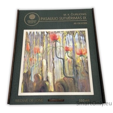 HANDMADE PUZZLE PASAULIO SUTVĖRIMAS IX 150pcs size M (20 x 24 cm)