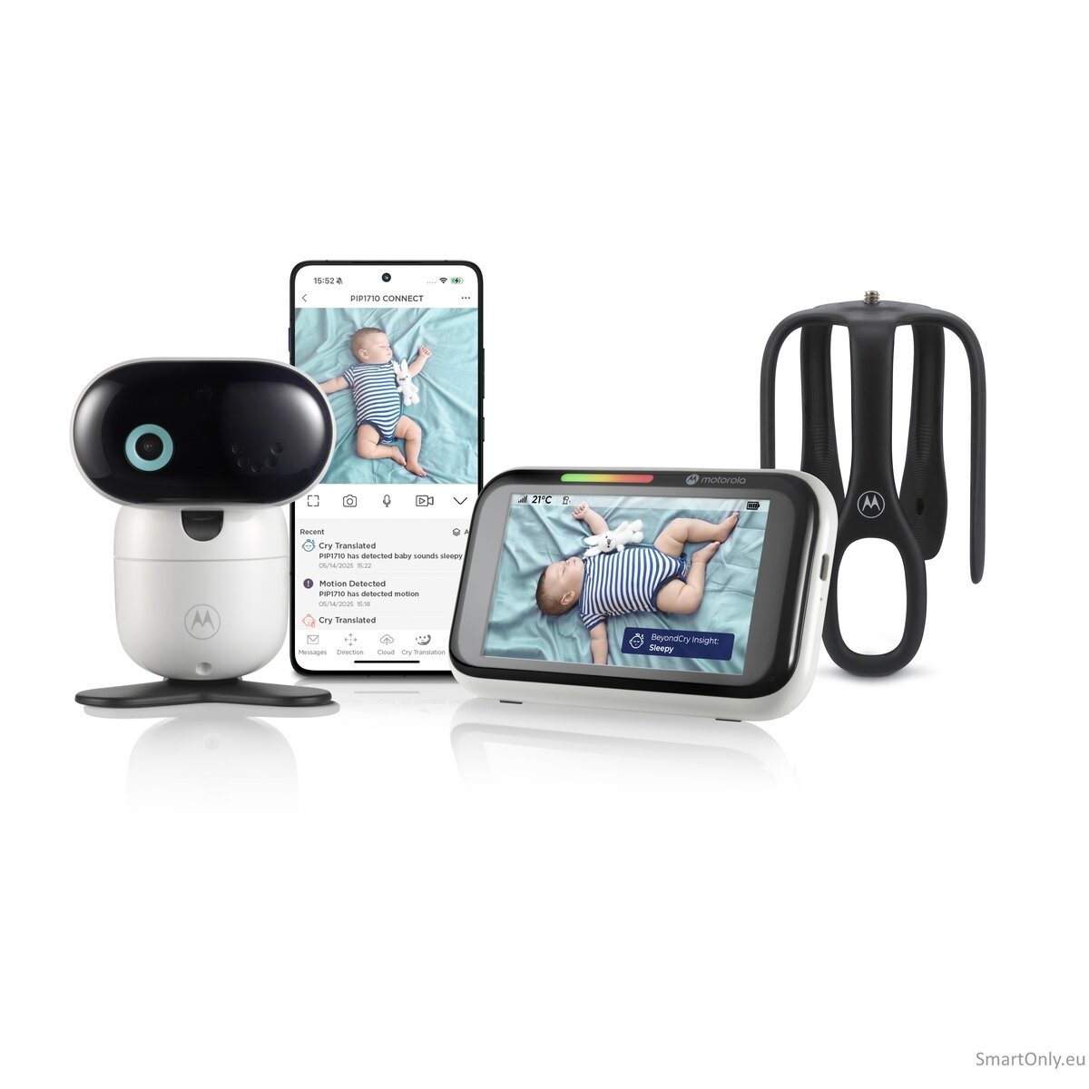 Motorola PIP1710 Connect 5"Monitor With AI and Stargrip | Motorola Motorola PIP1710 Connect 5"Monitor With AI and Stargrip | Motorola
