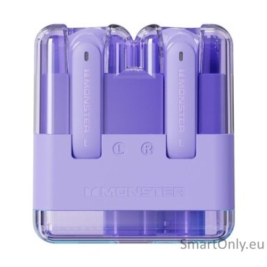 MONSTER Airmars XKT12 TWS belaidės ausinės Purple MONSTER Airmars XKT12 TWS belaidės ausinės Purple