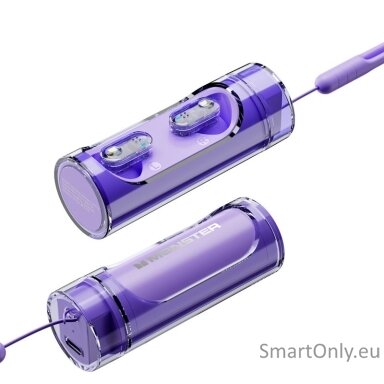 MONSTER Airmars XKT13 TWS wireless earphones Purple MONSTER Airmars XKT13 TWS wireless earphones Purple