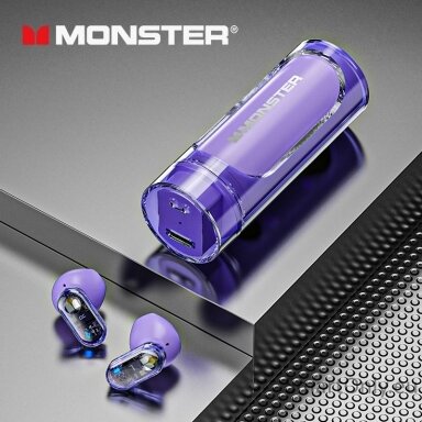 MONSTER Airmars XKT13 TWS wireless earphones Purple MONSTER Airmars XKT13 TWS wireless earphones Purple