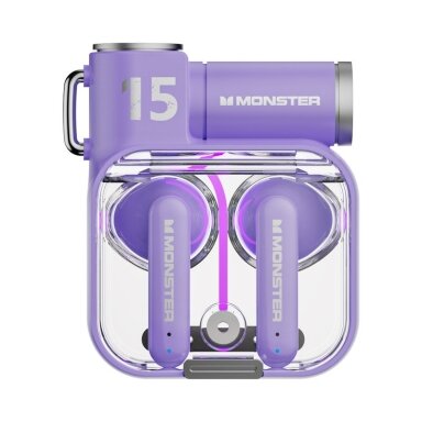 MONSTER Airmars XKT15 TWS wireless earphones Purple MONSTER Airmars XKT15 TWS wireless earphones Purple