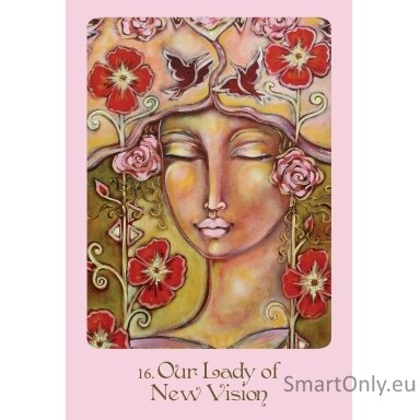 Mother Mary Oracle kortos Blue Angel