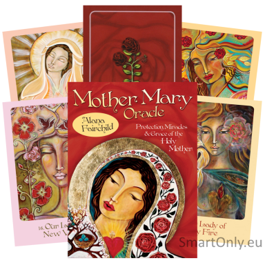 Mother Mary Oracle kortos Blue Angel