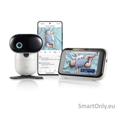 Motorola  PIP1710 Connect 5"Monitor With AI and Stargrip | Motorola