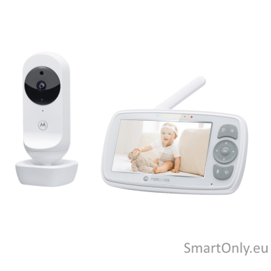Motorola Video Baby Monitor  VM34 4.3"  White 1