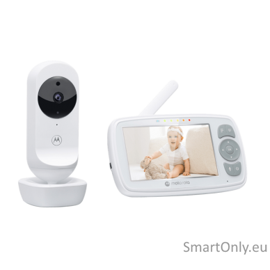 Motorola Video Baby Monitor  VM34 4.3"  White 2
