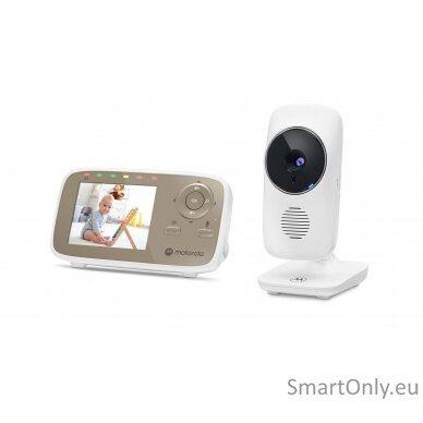 Motorola Video Baby Monitor  VM483 2.8" White/Gold 1