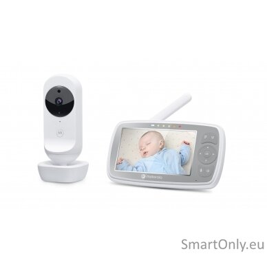 Motorola Wi-Fi Video Baby Monitor VM44 CONNECT 4.3" White 1