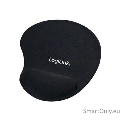 Mousepad with Gel Wrist Rest Support, | Logilink | ID0027 | Black 2 Mousepad with Gel Wrist Rest Support, | Logilink | ID0027 | Black 2