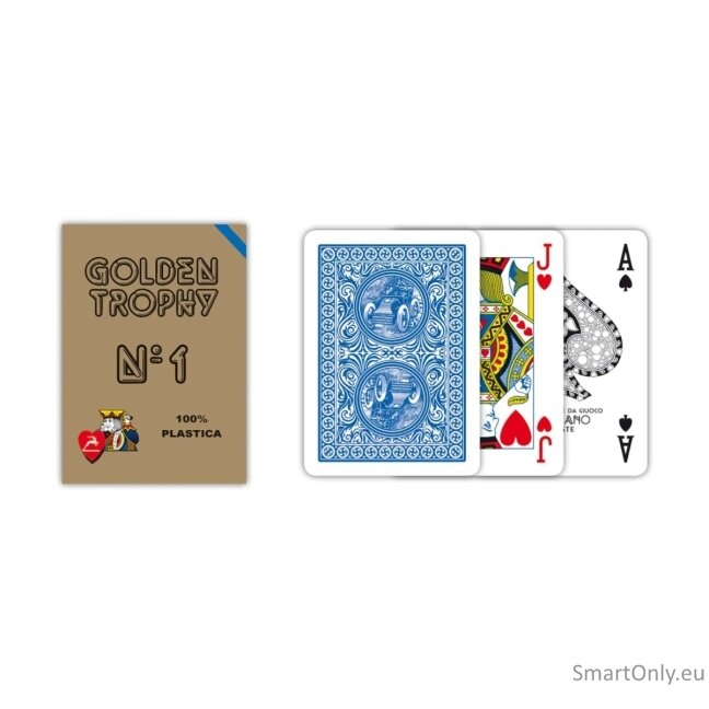Modiano Golden Trophy žaidimų kortos (mėlynos) 3