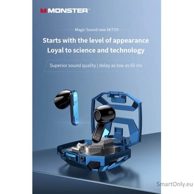 MONSTER Airmars XKT09 TWS wireless earphones Yellow 3