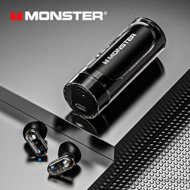 MONSTER Airmars XKT13 TWS wireless earphones Black 1 MONSTER Airmars XKT13 TWS wireless earphones Black 1