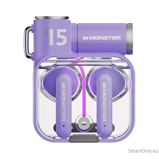 MONSTER Airmars XKT15 TWS wireless earphones Purple MONSTER Airmars XKT15 TWS wireless earphones Purple