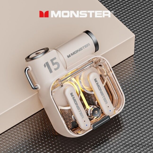 MONSTER Airmars XKT15 TWS wireless earphones Beige 1