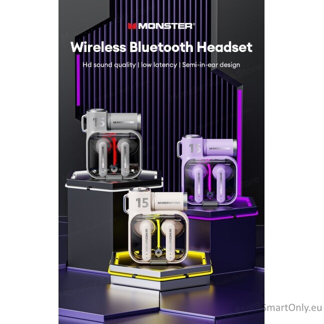 MONSTER Airmars XKT15 TWS wireless earphones Beige 3