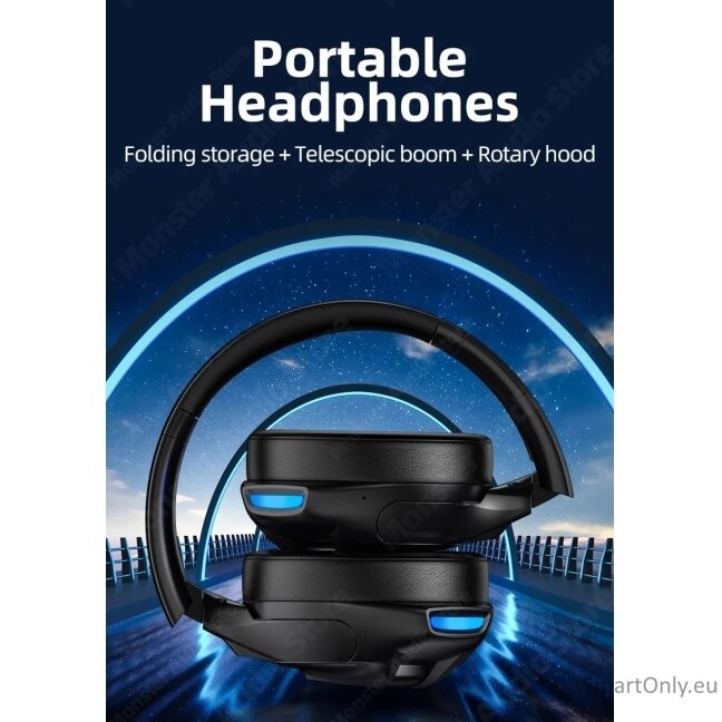 MONSTER Storm XKH03 ENC wireless headphones Black 6 MONSTER Storm XKH03 ENC wireless headphones Black 6