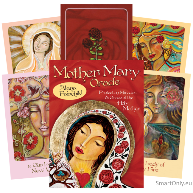 Mother Mary Oracle kortos Blue Angel Mother Mary Oracle kortos Blue Angel