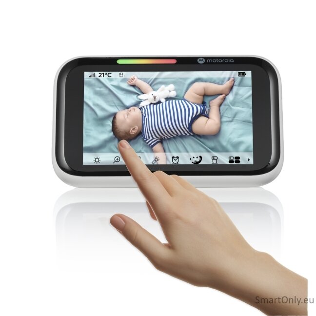 Motorola  PIP1710 Connect 5"Monitor With AI and Stargrip | Motorola 11