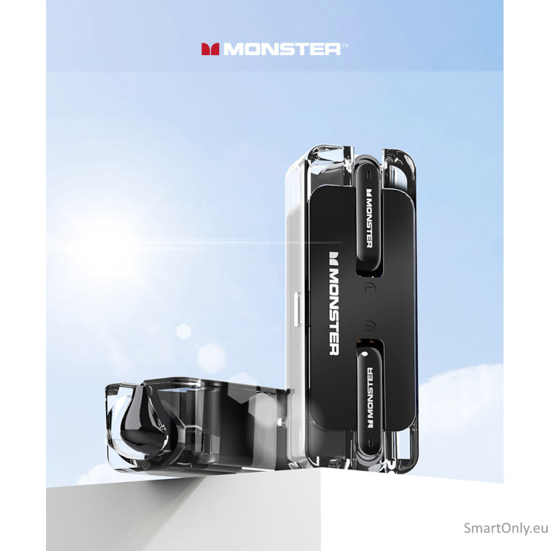 MONSTER Airmars XKT08 TWS wireless earphones Black 5 MONSTER Airmars XKT08 TWS wireless earphones Black 5