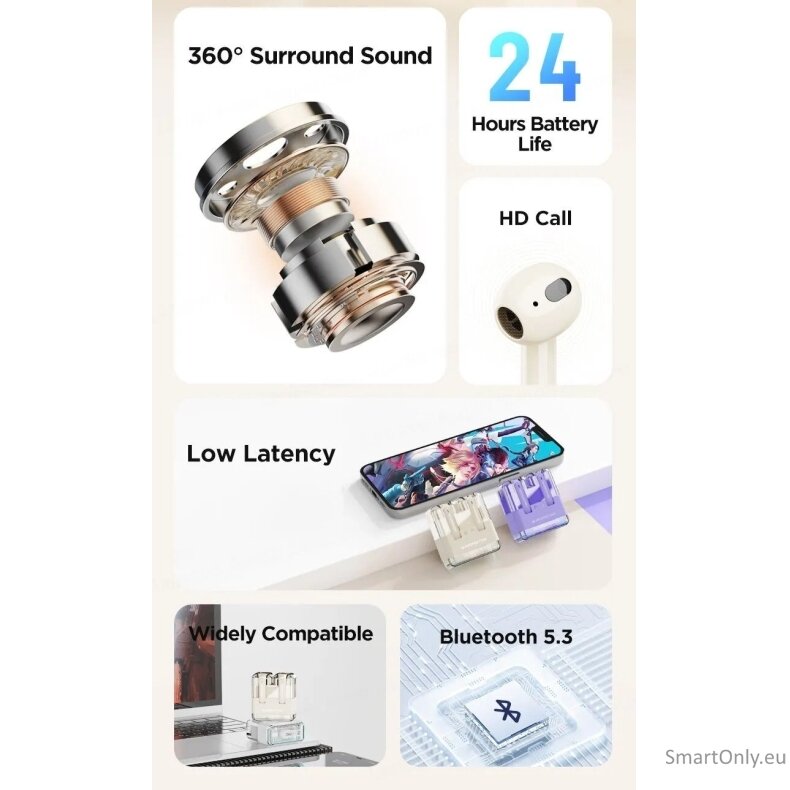 MONSTER Airmars XKT12 TWS wireless earphones White 2