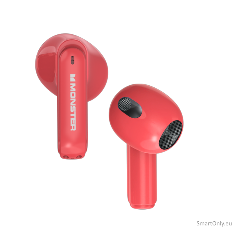 MONSTER Airmars XKT08 TWS wireless earphones Red 2 MONSTER Airmars XKT08 TWS wireless earphones Red 2