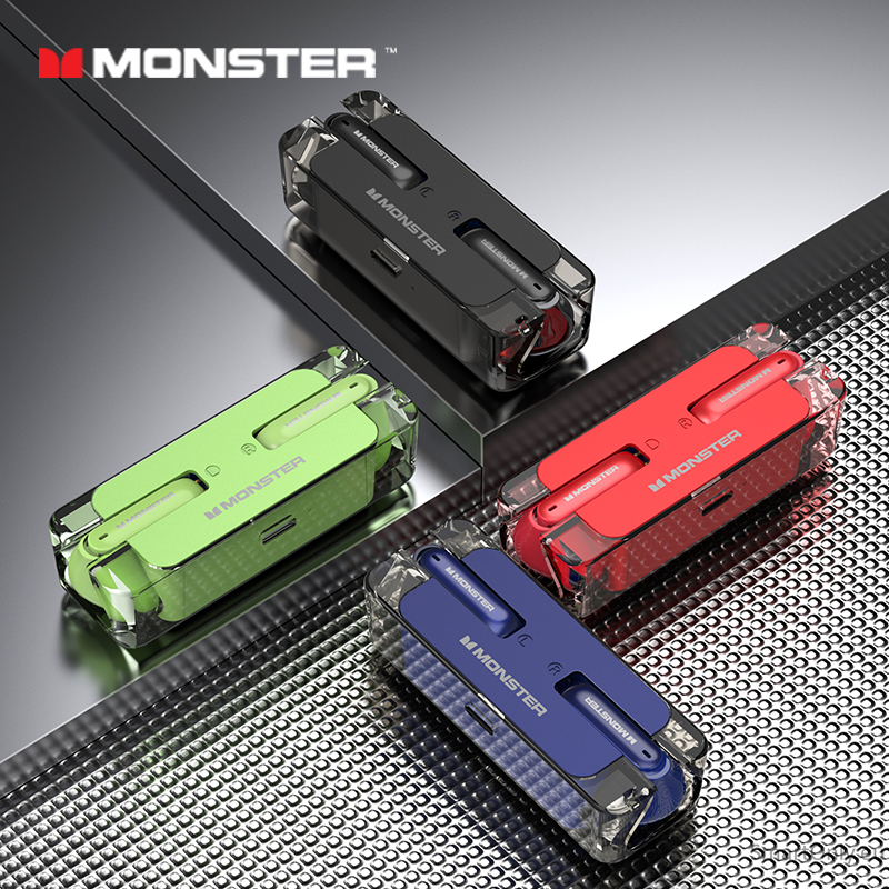 MONSTER Airmars XKT08 TWS wireless earphones Red 4 MONSTER Airmars XKT08 TWS wireless earphones Red 4