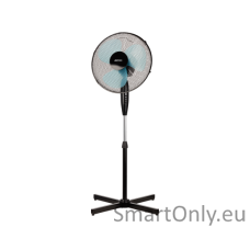 MPM MWP-17/C Stand Fan, Number of speeds 3, 50 W, Oscillation, Diameter 42 cm, Black