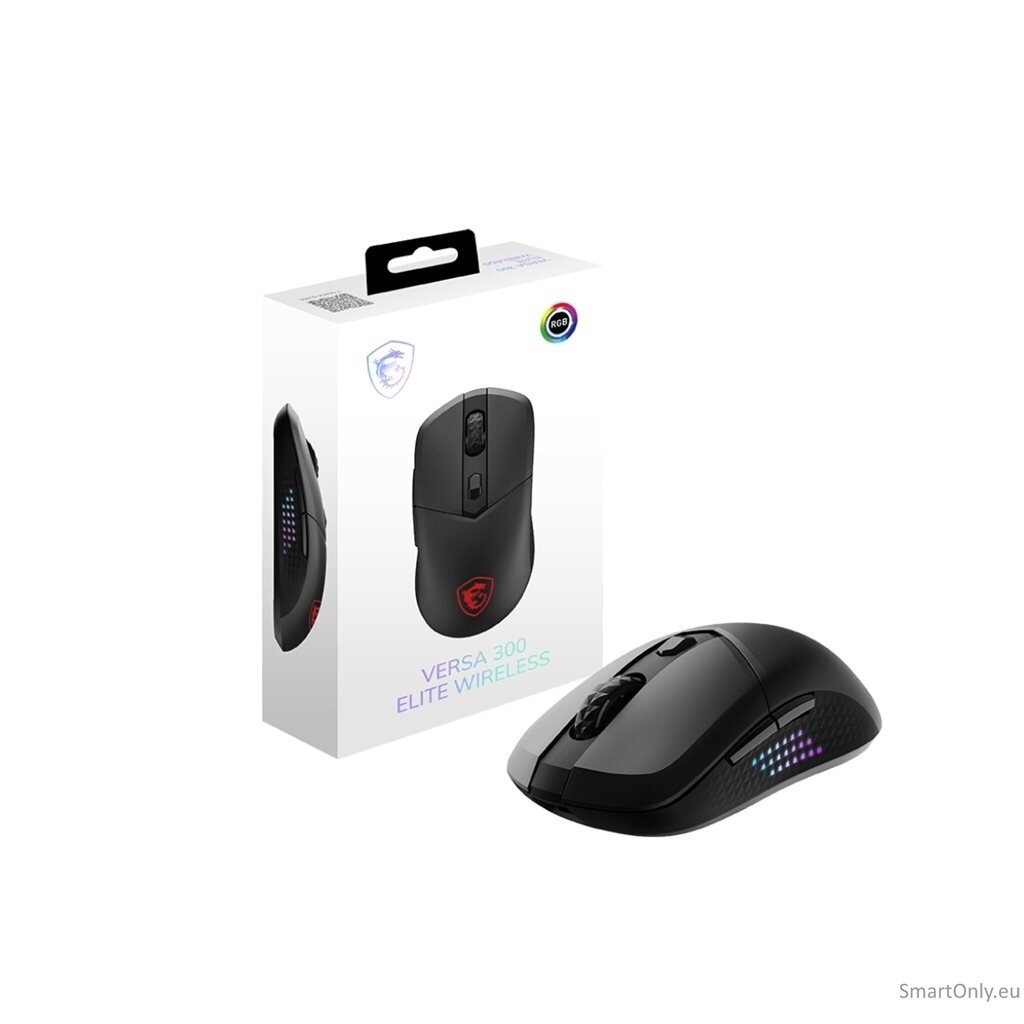 MSI Gaming Mouse | VERSA 300 ELITE WIRELESS | Wireless | 2.4 GHz, Bluetooth 5.3, USB 2.0 4