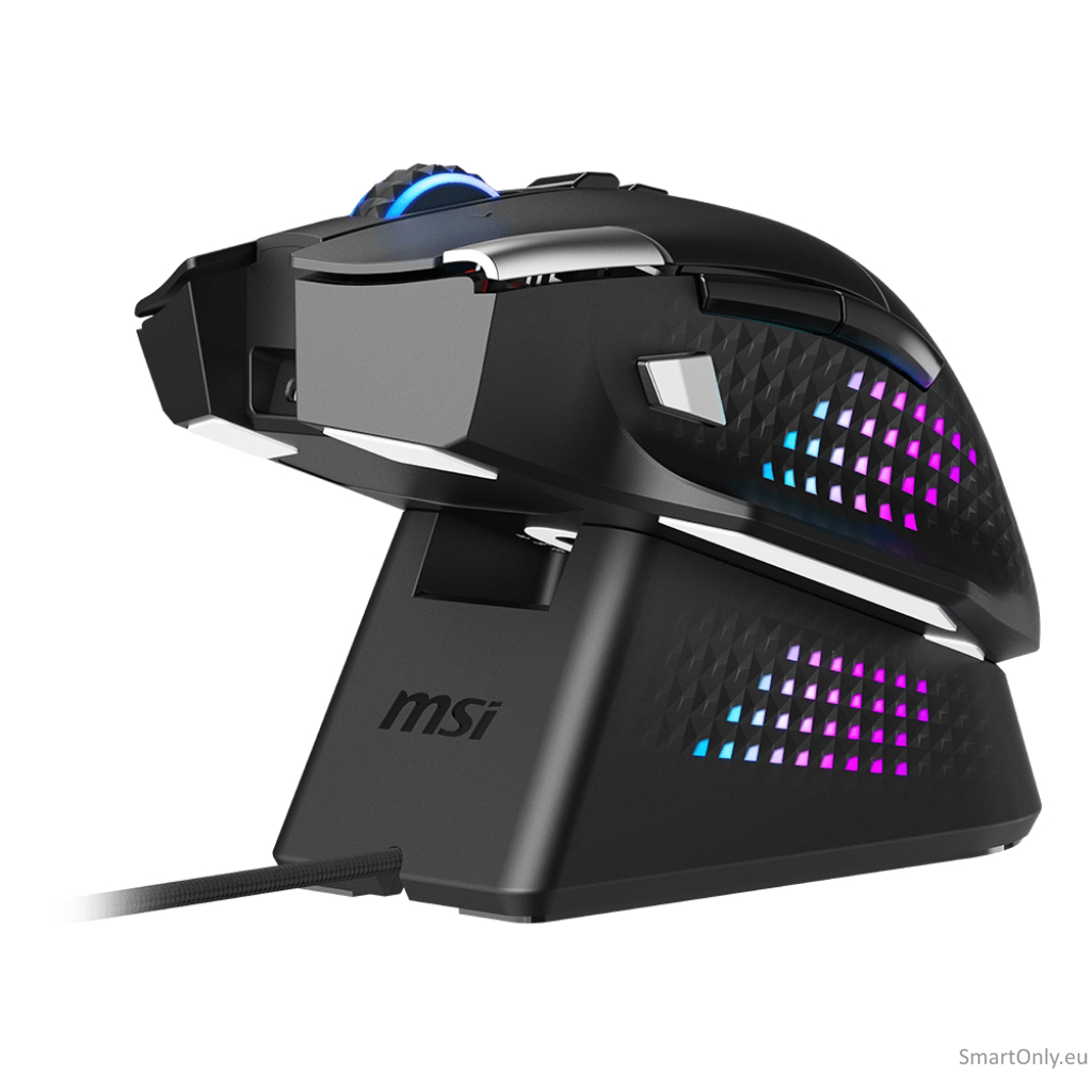 MSI VERSA PRO WIRELESS plus MOUSE DOCK PRO | Wireless | 2.4 GHz, Bluetooth, USB 2.0 1