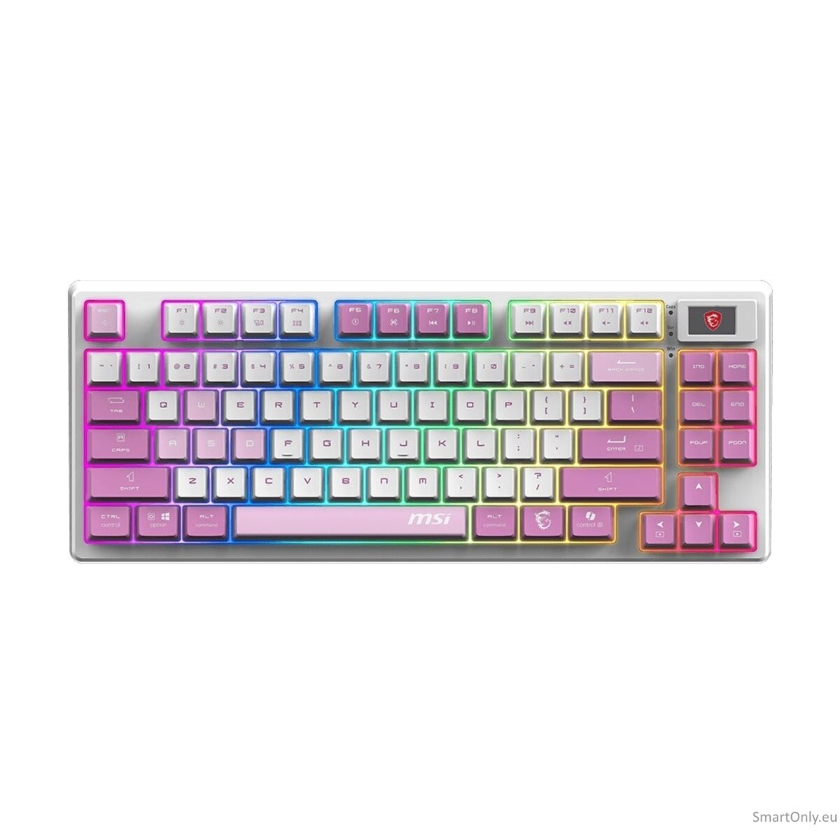 MSI FORGE GK600 TKL WIRELESS VIOLET | Gaming keyboard | Wireless | US | Mechanical Linear 6 MSI FORGE GK600 TKL WIRELESS VIOLET | Gaming keyboard | Wireless | US | Mechanical Linear 6